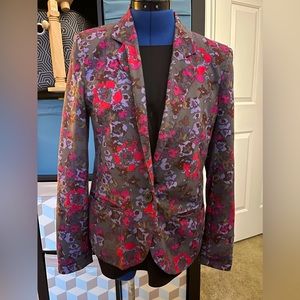 Silence and noise floral blazer